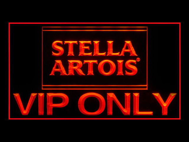 Stella Artois VIP ONLY Sign Neon